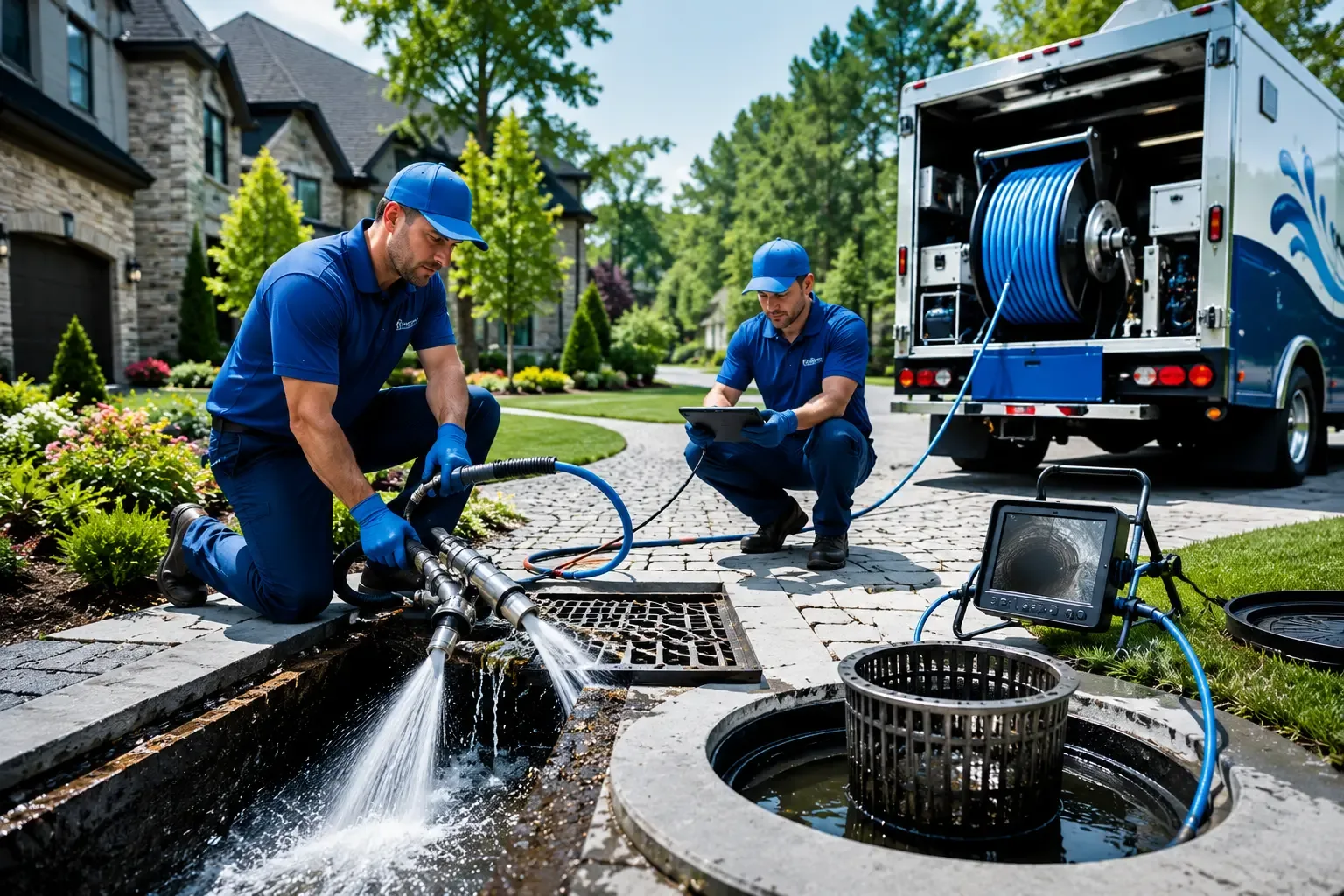 Local outdoor drain cleaning professionals in Cory, IN